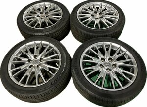 ★夏 21年製!! GWL10 レクサス GS450H L　純正 18インチ アルミ ホイール　4本　18×8J ＋45 PCD114.3 5穴 ハブ径60　235/45R18★