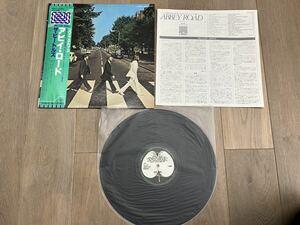Geki Rare ♪ Beatles Avy Road Pro Youth Series Abbey Road Lp Records с Obi ealf-97001