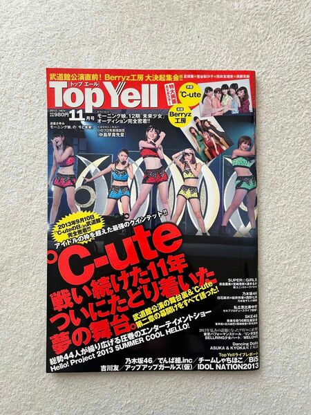 雑誌 Top Yell（トップエール） 2013年11月号 ポスター付き