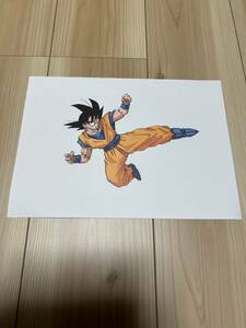 鳥山明　ドラゴンボール 複製原画　 孫悟空　ジャンプ流　ジャンプ流の特典です。