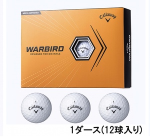 Callaway キャロウェイ日本正規品 WARBIRD(ウォーバード) 2023モデル ゴルフボール　1ダース
