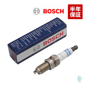 BOSCH スパークプラグ 1本 ダブルイリジウム 出荷締切18時 フィアット 500X グランデプント プント プントEV 55249868 55247855 68070507AC