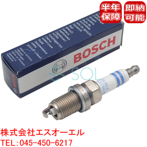 BOSCH スパークプラグ 1本 アウディ A6 C5 4B2 A6 オールロード C5 4BH TT 8N3 8N9 ダブルプラチナ 101000063AA 101000063AB