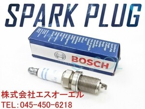 BOSCH スパークプラグ 1本 アウディ A1 8X1 8XF A3 8P1 8PA 8P7 A4 8H7 B6 8HE 8EC 8ED B7 8K2 8K5 8KH B8 8TA ダブルプラチナ