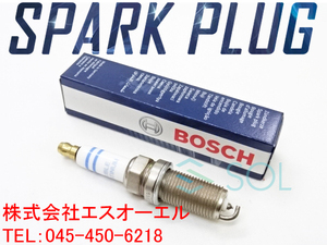 ベンツ W203 W204 W215 W209 W219 プラチナ スパークプラグ 1本 BOSCH C180 C200 C230 CL55 CLK200 CLS55 FR6MPP332 0041594503