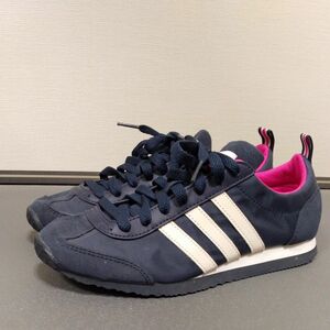 【軽量】adidas NEO VS JOG W スニーカー シューズ 22.5