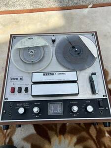 TEAC Teac A-2010 open reel deck audio equipment sound equipment that time thing Showa Retro present condition selling out 