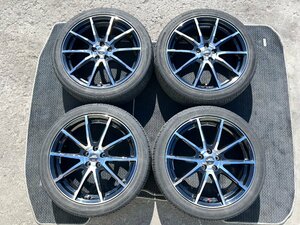 引き取り可　A-TECH　SCHNEIDER　シュナイダー　18×7J　＋48　PCD100　4本　中国製　中古品