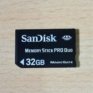 ■読み込み確認済み■ SanDisk メモリースティック PRO DUO 32GB メモリーカード デジカメ memory