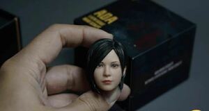 1/6スケール 女性フィギュアヘッド　エイダウォン　セクシー美人　リアル彫刻　12インチ　アクションフィギュア