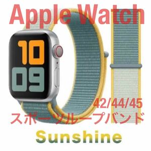 匿名送料無料 Apple Watch スポーツループバンド サンシャイン 42/44/45 アップルウォッチバンド