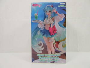 091/P651★未使用★フィギュア★初音ミク Exc∞d Creative Figure SweetSweets -クリームソーダ-