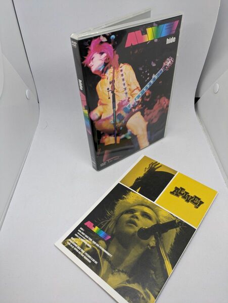 hide ALIVE　DVD　3枚組