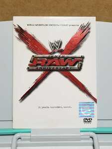 RAW 10th アニバーサリー WWE WWF プロレス / ハルク・ホーガン / トリプル・H / ザ・ロック セル版 中古 DVD
