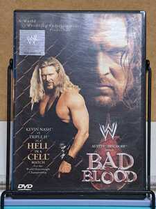 バッドブラッド 2003 # WWE WWF プロレス / HHH / ケビン・ナッシュ / クリス・ジェリコ / ゴールドバーグ 他 セル版 中古 DVD 視聴確認済