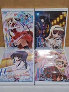 H2O FOOTPRINTS IN THE SAND 1 & 3~5 4巻 # 国内アニメ セル版 中古 DVD 4本 視聴確認済