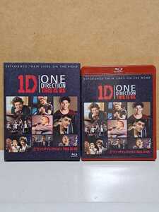 1D ONE DIRECTION ワンダイレクション THIS IS US # セル版 中古 ブルーレイ Blu-ray + DVD 3枚組