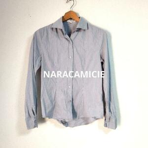 ナラカミーチェ NARACAMICIE 長袖シャツ ルーマニア製