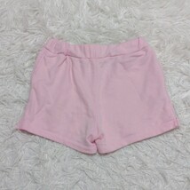 【送料無料】babygap　ベビーギャップ　ショートパンツ　パンツ　110cm　ピンク　ロゴ　子供服_画像2