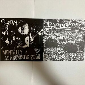 gloom/disclose/2枚セット/discharge/disorder