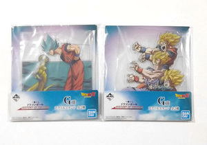 ドラゴンボール■G賞 アクリルスタンド全2種コンプセット■一番くじ ドラゴンボールVSオムニバス超■送料無料