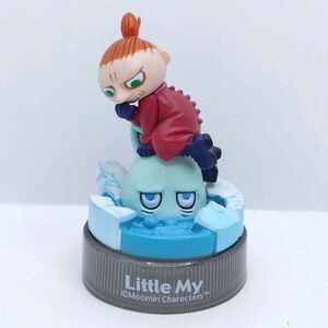  Moomin # Moomin z lunch Mini bi net figure collection ( head .. .. little mii)# bottle cap type mini figure # Kaiyodo 