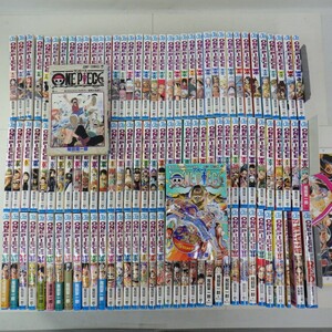 ワンピース 1-108巻+関連本4冊 まとめて112冊セット/コミック 集英社/ONE PIECE/漫画全巻セット/イタミ有　12