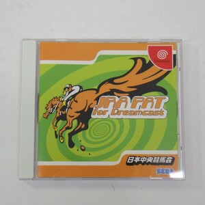 ドリームキャスト ソフト「JRA PAT for Dreamcast」日本中央競馬会/DC/ドリキャス/動作未確認　SL