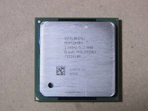 *Intel Pentium4 2.60GHz/512/800 SL6WH Northwood Socket478 HT correspondence (Ci0908)