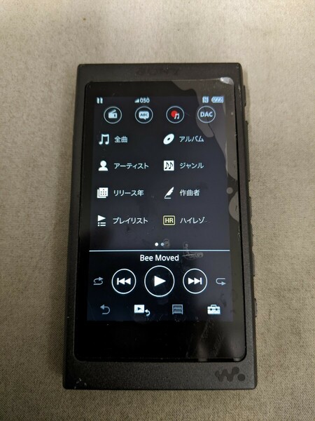 C1071 WALKMAN ウォークマン NW-A45 16GB SONY デジタル音楽プレーヤー 簡易確認＆簡易清掃＆初期化OK 現状品 送料無料 