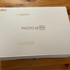 PHOTO-U au ポータブルテレビ ZTS11 ワンセグ TV 美品　スタンド破損