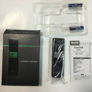 品未使用 TANITA ALCOHOL CHECKER タニタ アルコールチェッカー HC-310 飲酒運転対策 測定器 未使用 の画像3