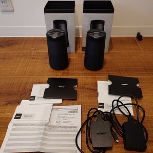 中古美品です。ヤフーショピング購入 国内正規品 BOSE SoundLink Revolve Bluetooth speaker Triple Black 2個セット の画像1