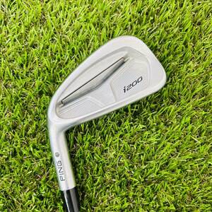 【左利き】PING i200 黒ドット 6番アイアン 29.5° N.S. PRO MODUS3 TOUR105 （S） 男性用 レフティ ピン