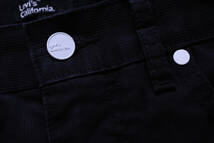 ②★Levi’s California リーバイス カリフォルニア　黒パンツ (34 Lサイズ　W８８　リーバイス 綿パンツ　デニム_画像2