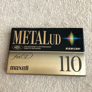 maxell マクセル METAL メタルテープ カセットテープ 110