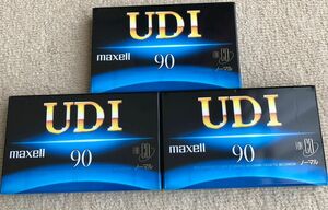 maxell カセットテープ UDI 90 3個セット