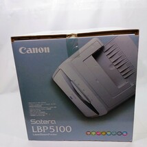 ◎未開封◎ Canon A4 小型 カラー レーザープリンター satera LBP5100 キャノン _画像1