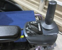 3881 中古！YAMAHA 電動車いす 24インチ 電動ユニット 介護用 補助 電動車椅子 軽量型 JWアクティブ PLUS+_画像6