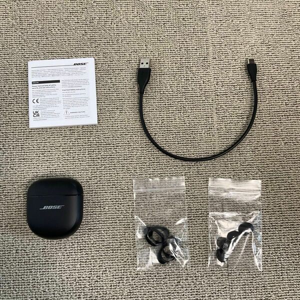 Bose QuietComfort Ultra Earbuds ワイヤレスイヤホン 空間オーディオ対応 Black