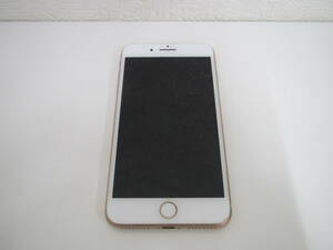 スマホ祭 iPhone 8 Plus 256GB A1898 MQ9Q2J/A ゴールド SIMロックあり バッテリー劣化 au 判定〇 初期化済 Apple