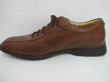 シューズ祭 クラークス ビジネスシューズ 革靴 28.0cm 使用品 自宅保管品 Clarks UK10G ダークブラウン メンズ レザー_画像7
