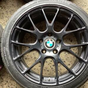 M7059 BMW 1シリーズ F20 WORK WIL AL4 F 7.5J +48 R 8J +50 18インチアルミ＆225/40R18 245/35R18 未使用 夏タイヤ4本セット☆彡の画像3