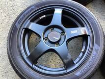 M7095 SSR GTV01 15インチ 4.5J +43 100/4H＆165/55R15 夏タイヤ 4本 軽自動車に！_画像2