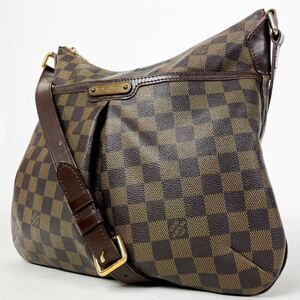 LOUIS VUITTON ルイヴィトン ダミエ ショルダーバッグ N42251 ブルームズベリPM クロスボディ 斜め掛け レザー ブラウン