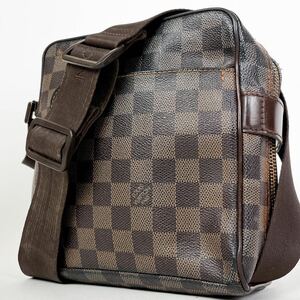 ルイヴィトン 『至高の逸品』 LOUIS VUITTON ショルダーバッグ N41442 オラフPM ダミエ・キャンバス エベヌ バッグ ダミエ ボディバッグ