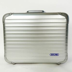  RIMOWA リモワ トパーズ ピッコロ アルミニウム ミニアタッシュケース トランク シルバーの画像3