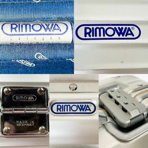  RIMOWA リモワ トパーズ ピッコロ アルミニウム ミニアタッシュケース トランク シルバーの画像9