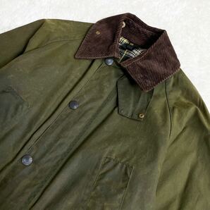 1円 魅せる男の一品 Barbour バブアー BEDALE JACKET ビデイル ジャケット ブルゾン オイル ジャンパー メンズ カーキ セージ オリーブの画像3