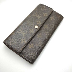 ポルトモネクレディ ルイヴィトン LOUISVUITTON 長財布 モノグラム メモ２の画像1